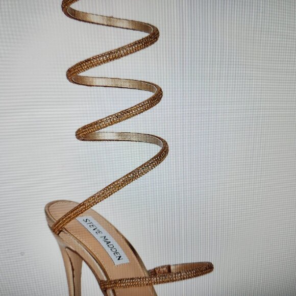 Steve Madden Women's Exotica Ankle Wrap Stiletto Dress Sandals. NIB. Size 6 - Picture 2 of 14